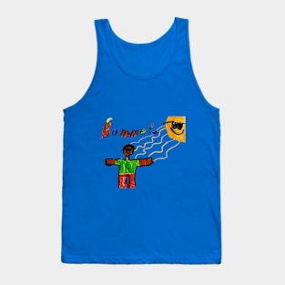 kids art sunny Tank Top